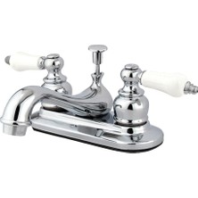 Emdeco Krom Centerset Toilette Musluk Cilalı Finish