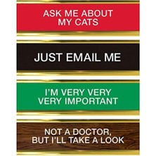 MiraLive Daily Masa Plaketi Masaüstü Flip Book, Çeşitli