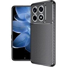 Emdeco Için Uyumlu 14T Pro Kılıf Negro Silikon Kapak Siyah