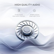 Emdeco Oneodio A10 Bluetooth Kulak Üstü Kulaklık, Hibrit Aktif Gürültü Önleme Özellikli  Kablosuz Kulaklık, Hi-Res Ses, Derin Bas, Seyahat Için Mikrofon, Ev, Ofis Için (Siyah)