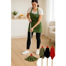 Emdeco Havlu Mop Başlığı – 30 cm Yumuşak Dokulu, Süper Emici, Dayanıklı ve Kolay Tak-Çıkar Temizlik Bezi, Karışık Renk