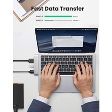 Uray Home Için Type-C USB HDMI Thunderbolt 3.0 Dönüştürücü Hub