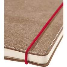 MiraLive Transotype Sensebook Red Rubber M A5 Çizgisiz