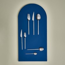 Emdeco 316 Premium Platin 12 Kişilik 84 Parça Çatal Kaşık Bıçak Takımı