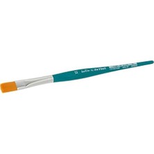 Emdeco By Da Vinci Sentetik Düz Fırçası Seri 384T5 No:12