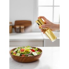 Emdeco Store Yağ Püskürtücü Sprey ve 50’li Airfryer Kağıdı Seti – Yapışmaz Pişirme Kağıdı + Sprey Yağ Şişesi – Yağsız Pişirme, Kolay Temizlik, Sağlıklı Tarifler Için Mutfak Seti