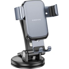 Emdeco Warrior Siyah Araç Içi Telefon Tutucu, 4,5-7 Inç Mobil Telefonlar Için Ayarlanabilir, Hareketli Ekleme ve Kol Genişliği, Dayanıklı Plastik, Kolay Montaj ve Kullanım BH95