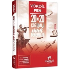 Emdeco Modadil Yökdil Fen 20X20 Çözümlü Mini Denemeler-Yeni