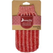 Emdeco Lastikli Duş Kesesi Kırmızı - 24