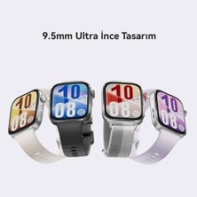 Emdeco Watch Fıt 4 Akıllı SAAT,100+ Spor Modu,ultra Ince Tasarım,spor ve Sağlık Takibi,10 Güne Kadar Pil Ömrü, Ios ve Uyumlu, Alüminyum Kasa,1.82” Amoled Ekran,gps Destekli Koşu Saati,siyah