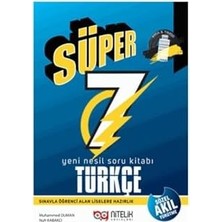 MiraLive Süper 7.sınıf Yeni Nesil Türkçe Soru Kitabı