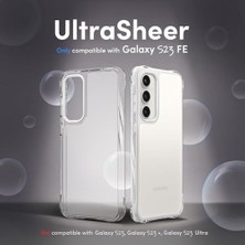Emdeco Ciel By Galaxy S23 Fe ile Uyumlu Kılıf Ultrasheer Clear - ACS06387