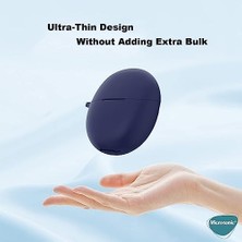 Emdeco Freebuds 6 Mat Silikon Kılıf Siyah [freebuds 6 ile Uyumlu Kılıf - Siyah]