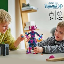 Emdeco ǀ Fantastik Dörtlü, Galactus Yapım Figürüne Karşı 76316-9 Yaş ve Üzeri Çocuklara Süper Kahraman Minifigürü Içeren Yapım Seti, Doğum Günü Hediyesi Fikri (425 Parça)
