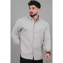 Stil Kombin Oversize Müslin Yazlık Uzun Kol Gömlek Mrs 202_40417
