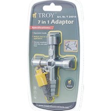 Emdeco T 24014 Kabin Anahtarı, Metrik, 14 x 10 x 1 cm