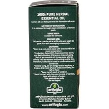 Emdeco Limon Yağı 10ML%100 Saf Arlab Lemon Oil Pure Citrus Limon Peel Oil