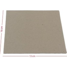 Emdeco Mikrodalga Fırın Kesilebilir Yansıtıcı Plaka, 13 x 16 cm 2 Adet,, Termikel, ile Uyumlu