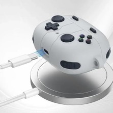 Emdeco Airpods 4 ile Uyumlu 4.nesil Kılıf Kılıf Retro Görünümlü Kancalı Nint-Endo Yumuşak Soft Dokunuş Airpods 4. Nesil Kulaklık Kılıf (Haki, Airpods 4. Nesil)