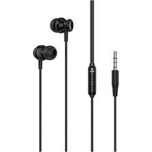 Emdeco Gnp 3.5 Kulakiçi Kablolu Kulaklık Yeni Siyah