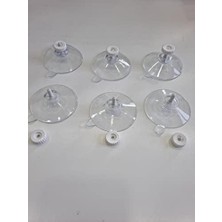 Emdeco Yapışan Vakum Vantuz Öpücük 6 Adet