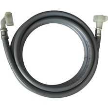 Emdeco 3mt (300CM) Çamaşır Makinesi Hortumu - Bulaşık Makinesi Şebeke Hortumu - Temiz Su Giriş Hortumu- Su Bağlantı Hortumu – Sızdırmaz Yüksek Kaliteli Hortum - (1 Adet)