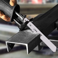 MiraLive DA07005 228MM Profesyonel Metal/çivili Ahşap Kesme Tilki Kuyruğu Testere Ucu 2 Parça