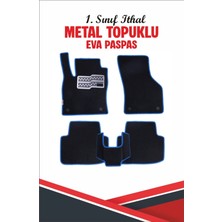 Bushora Fiat Albea (2006 2012) Için Eva Iç Paspas Takımı (Metal Topukluk Dahil)