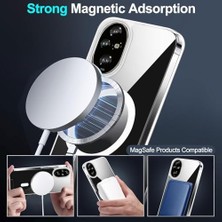 Emdeco Honor 200 ile Uyumlu Kılıf Şarj Özellikli ile Uyumlu Transparan Köşeler Korumalı Ultra Kalın Şeffaf Kılıf