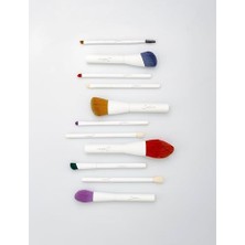 Emdeco Vegan Makyaj Fırçası Seti (11 Li)