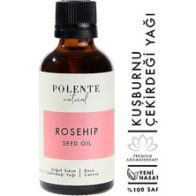 MiraLive Polente Natural - Kuşburnu Çekirdeği Yağı - Soğuk Sıkım (50 Ml)