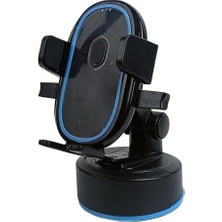 Emdeco GA72 Araç Telefon Tutucu Büyük Vakumlu Tek El Kullanım Otomatik Kilitleme