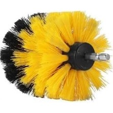 Emdeco 3lü Matkap Ucu Banyo Küvet Duşakabin Araba Tekerliği Koltuk Yıkama Temizleme Fırçası Seti, Renkli, Küçük