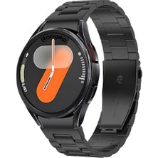 Emdeco ile Uyumlu Yeni Nesil Bağlantı Bakla Model 20MM Çelik Kordon Galaxy 7/6/5/4 Serisi Için Galaxy 7 Kordon (40MM/44MM) 6/4 (47/43/42MM) Uyumlu