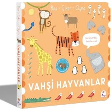 MiraLive Bas - Çıkar - Oyna Vahşi Hayvanlar (Ciltli)