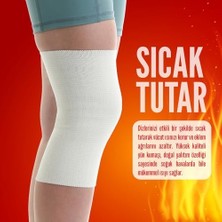 MiraLive Flexy Medical Yün Termal Dizlik Içlik, Tutan Dizlik, Doğal Yün Dizlik, Kışlık Dizlik