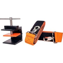 MiraLive Düşmeye Karşı Koruma 10808 Merdiven Sağlamlık Anchor Dahil 2-Foot ve 3-Ayak Kayış Düşmeye Karşı Koruma