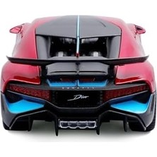 Emdeco Maisto Bugatti Divo: Model Araba, 1:24 Ölçeğinde, Hareketli Kapılar, Kırmızı (531526R)