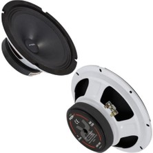 Beyaz Kasa XMD-3080 20CM 300W 150RMS Spl Midrange 2'li Takım 2023