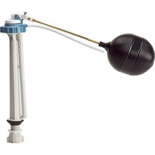 Emdeco Coast Mark Iv Anti-Sifon Ballcock Tuvalet Tamir Kiti, Beyaz/siyah, Tek Paket (88915)