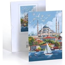 Emdeco Denizle Kucaklaşan Şehir, A4 Poster (GGK-PS004)