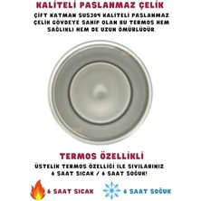 Emdeco Resmi Lisanslı 550ML Rahat Içim Çift Katmanlı Paslanmaz Çelik Termos 6 Saat Soğuk Premium Kutu