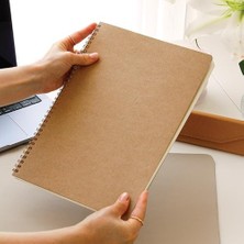 MiraLive A4 Karton Kapak 70 Yaprak 110 Gram Noktalı Not Defteri