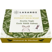 Emdeco Zeytin Yağlı ve Eşek Sütlü Sabun Doğal ve Bitkisel Içerikli 100 gr