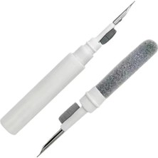 Emdeco Kulaklık Temizleme Kiti, Süngerli 3'ü 1 Arada Temizleyici Kalem, Kablosuz Kulaklıklar Temiz Kalem, Toz Giderme Kulaklıkları Cep Telefonu Için Çok Fonksiyonlu Kulaklık Temizleme Kiti