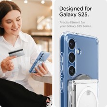 Emdeco ve Galaxy Magfit+ Kılıflar ile Uyumlu 3 Kartlı Manyetik Cüzdan Ultra Hybrid Wallet Kartlıklı Kılıf Crystal Clear - AFA09207
