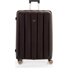 Mçs Unisex Ultra Esnek Logolu Teleskopik Saplı 4 Çifli 360C°DÖNEBILIR Tekerli Valiz