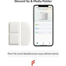 MiraLive Fonri Evcil Hayvan Akıllı Su Kabı Filtresi 4'lü Set