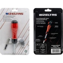 Asseds Store Izeltas 13000 005429 Cırcırlı Manyetik Tutucu Tornavida Seti 8 Parça