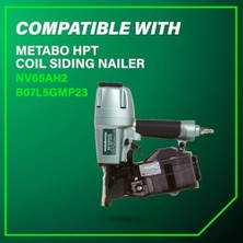 MiraLive Hpt Yan Tarama Çivileri | 1-3/4 Inç X.092 | 15 Derece | Tam Yuvarlak Baş | Halka Şaft | Tel Bobin | Daldırma Galvanizli | 3.600 Adet | 13363HPT